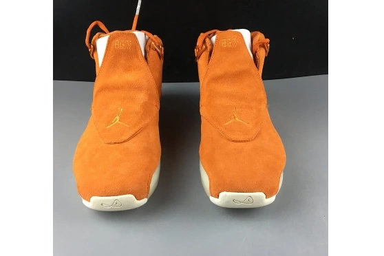  AA2494-801 AA2494-801 Jordan Orange Campfire 18 Retro 0825